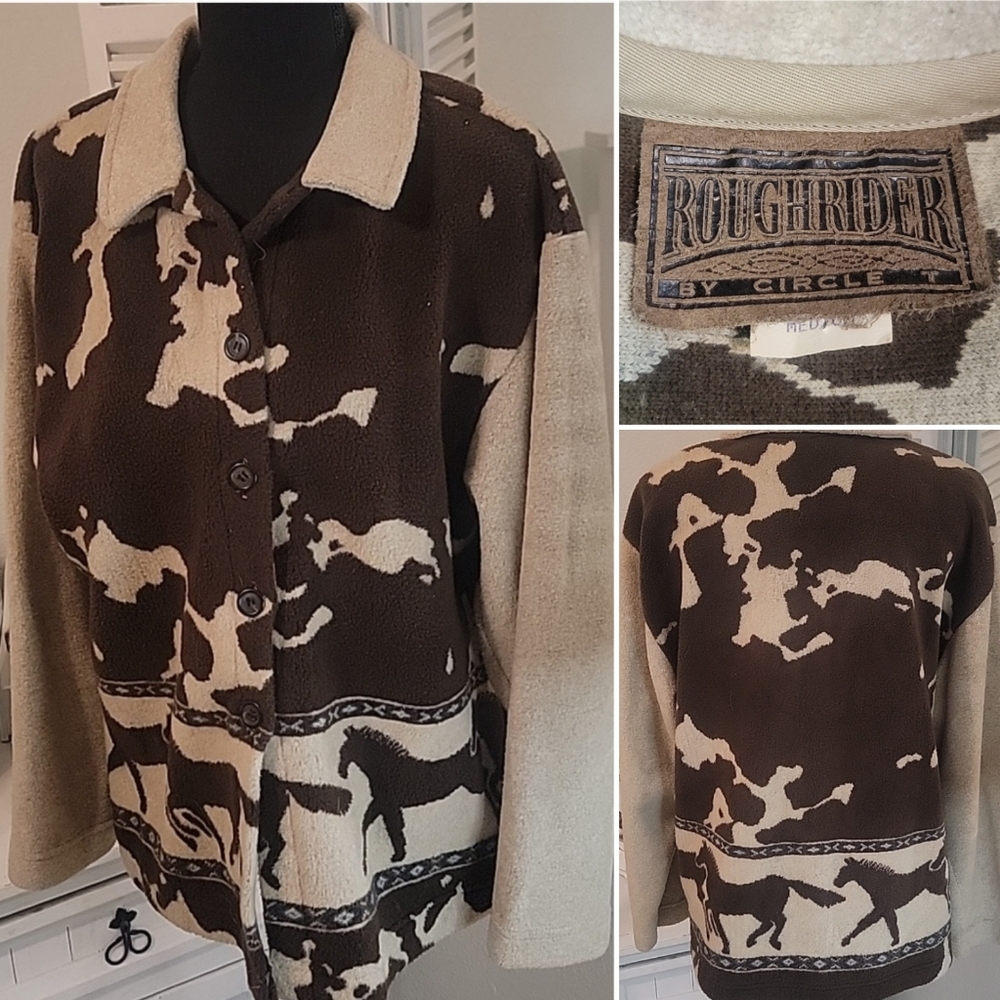 VTG Roughrider by Circle T Fleece Jacket